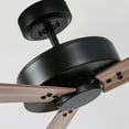thumbnail image 6 of Ceiling Fan without Light and Wall Control, 52 Inch Black Ceiling Fan, 4-speed DC Motor,  Modern Ceiling Fan for Bedroom, Living Room, 6 of 11