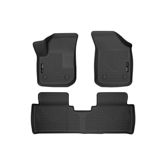 Husky Liners 95111 Weatherbeater Floor Mats Fit 2016-2020 Buick Envision Front/2nd Row Liners 3pc Black