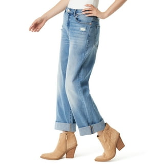 Jessica Simpson Women's and Women's Plus Freesia Wide Leg Jeans