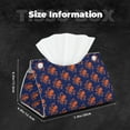 thumbnail image 5 of Logiee Octopus Print Tissue Box Cover,Stylish Tissue Box Holder Decorative Tissue Cover for Bathroom Toilet Bedroom Living Room Table Desk Office, 5 of 7