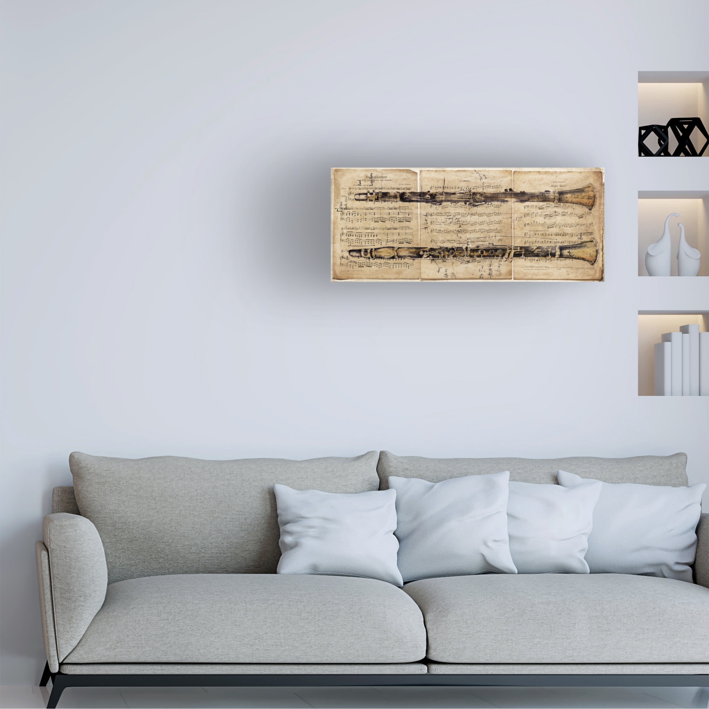 Symposium Design 'Clarinet' Canvas Art