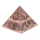thumbnail image 5 of Regalos clásicos Decoración Ceceros piramidales creativos Aleación de estaño Humo Cobre Gloria Cenicero con forma de pirámide, 5 of 9