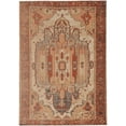 thumbnail image 2 of Contemporary Home Living 3' x 5' Geometric Tribal Medallion Area Throw Rug - Cream and Brown, 2 of 8