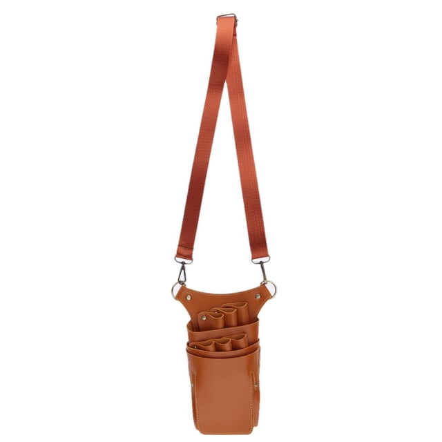 Porta Tijeras de Peluquería Sunnimix Bolsa de Peluquero Marrón cro