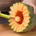 thumbnail image 5 of Juego de herramientas profesionales para tallar frutas, cortador de sandía de acero inoxidable 4 en 1, removedor de semillas, cuchillo de sandía para excavar, separador de pulpa, cortador de, 5 of 5