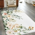 thumbnail image 3 of Sage Green Eucalyptus Living Room Rug 4x6 Washable Area Rug for Bedroom, Non-Slip Dining Room Rugs Vintage Spring Floral Leaves Indoor Carpet for Kitchen Entryway Office Nursery Laundry, 3 of 9