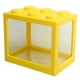 thumbnail image 4 of Acuario pecera mini bloques de construcción Sunnimix decoración para el Hogar color amarillo Tanque de acuario de escritorio, 4 of 8