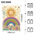 thumbnail image 2 of FORMRS 1-Subject Spiral Notebook 8" x 5" College Ruled 60 Refillable Sheet A5 Hard Cover, 2 Pack, Beige Rainbow, 2 of 7