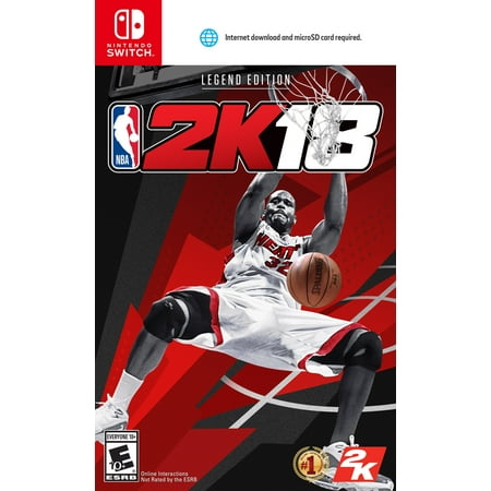 NBA 2K18 Legend Edition, 2K, Nintendo Switch, 710425459559