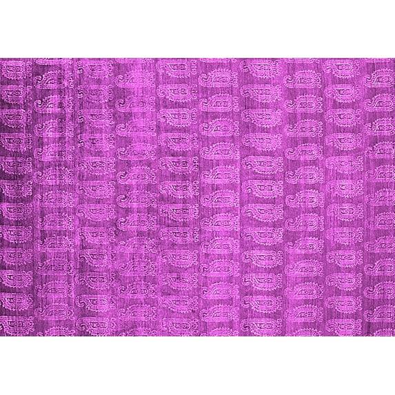 Ahgly Company Indoor Rectangle Oriental Pink Industrial Area Rugs, 6' x 9'