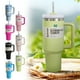thumbnail image 5 of Quencher H2.0 FlowState Stainless Steel Vacuum Insulated Tumbler with Lid and Straw for Water, Iced Tea or Coffee (Cool Serene Brushstroke, 40 oz), 5 of 5