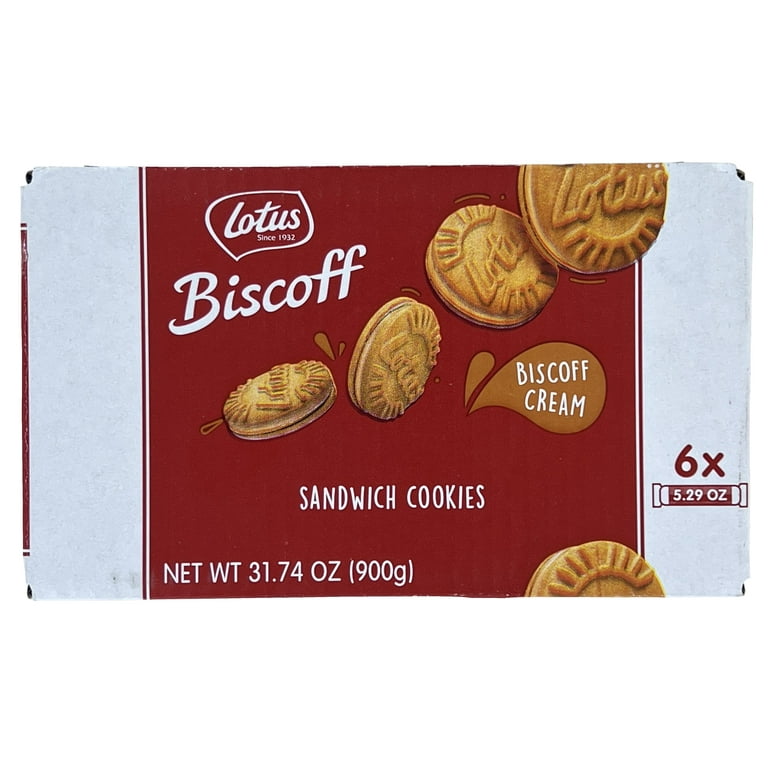 Lotus Biscoff® Sandwich Cookies, 5.29 oz - Kroger