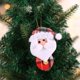 thumbnail image 3 of S 8 Piezas De Adornos Navideños Colgantes Pequeños Objetos Decorativos Colgantes De Figuras De Madera Decoración para La Fiesta De Navidad Habitación De Regalos De Árboles De Navi, 3 of 4