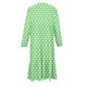 thumbnail image 4 of Vestido infantil de poliéster con estampado de lunares, manga larga, cuello redondo, bolsillos laterales y falda larga., 4 of 6