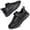 All Black, variant on AMANSSE Boys Girls Sneakers Kids Sports Running Walking Shoes Lightweight Breathable Non Slip Athletic Tennis Shoes All Black Big Kid Size 3