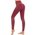 thumbnail image 5 of YouLoveIt Women's Butt Lift Yoga Leggings Tummy Control Stretchy Leggings Workout Running Butt Lift Tights High Waisted Yoga Pants Workout Slimming Tights Push Up Tights Workout Leggings, 5 of 8