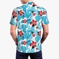 thumbnail image 4 of Daiia Hawaiian Style Pattern Men’s Polo Shirts,Solid Deck Shirt,Classic Fit, Breathable Cotton Polo for Casual and Sport Wear-X-Large, 4 of 9