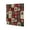 A, variant on Holiday Bathroom Shower Curtain, 70.9 x 59.1 Inch Waterproof Fabric with Hooks for Christmas Decor, Bath Areas and Seasonal Home Styling D
