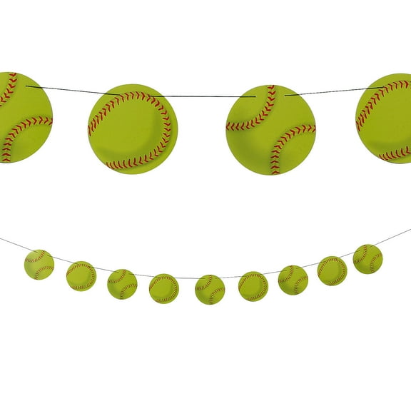 Softball Garland