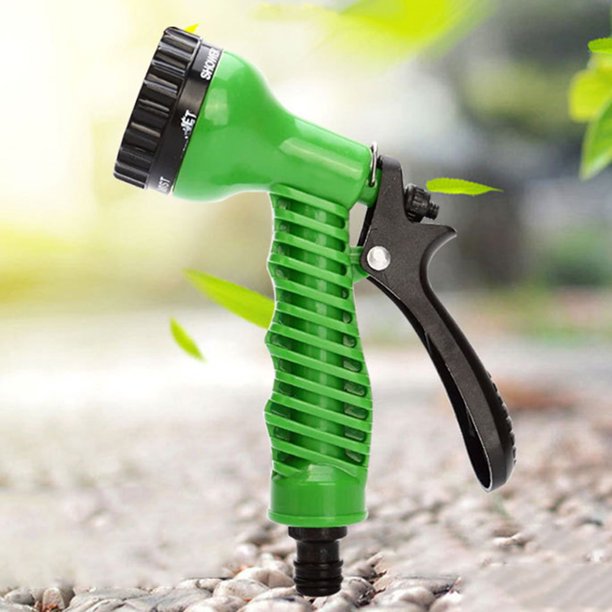 Boquilla de pulverización de jardín Pulverizador de riego de alta presión para lavado de autos (verde)