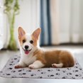 thumbnail image 4 of Mantas para cachorros, manta para perros y gatos con estampados de patas, cojín para mascotas, manta suave de lana para perros y gatos, cachorro, 4 of 5