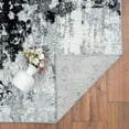 thumbnail image 7 of Luxe Weavers Contemporary Abstract Gray 8x10 Area Rug, Machine-Made Modern Carpet, 7 of 7