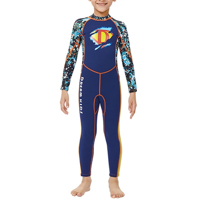 Trajes de buceo Traje de buceo Secado rápido de manga larga Pantalones largos Cuerpo completo UPF 50 Sunprotection Pendientes transpirables Pieles de buceo XXL 2.5mm tholdsy OD003653-05