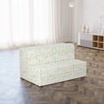 thumbnail image 2 of Floral Foldable Mattress, Pastel Tone Flora, 74.8" x 39.4", Ivory and Multicolor, by Ambesonne, 2 of 4