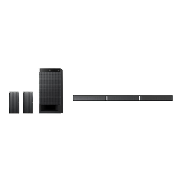 Sony HT-RT3 - Sound bar system - for home theater - 5.1-channel - wireless  - NFC, Bluetooth - 600 Watt (total) - Walmart.com