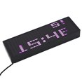 thumbnail image 1 of Spectrum Display, 7 Color Effects ABS Music Spectrum Analyzer 384 RGB LEDs Sensitive 5V USB Plug in  for Studio, 1 of 7