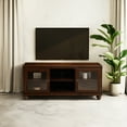 thumbnail image 4 of Miekor Furniture Dita TV Walnut Finish Stand 37028, 4 of 13