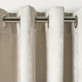 thumbnail image 2 of SAFAVIEH Betra Glam Grommet Curtain Window Panel, 52" x 96", Beige, 2 of 4