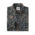 thumbnail image 2 of YIUME Men's Hawaiian Shirt Ancient Whispers Cotton Button-down Long Sleeve Aloha Shirt, 2 of 7