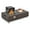Bronze Gold, variant on CazToi 36" Outdoor Propane Fire Pit Table, 50000 BTU with Wind Guard & Waterproof Cover, Complete Set for Patio & Backyard