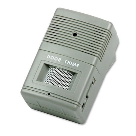 UPC: 0797742153001 | Tatco 15300 2.75 in. x 2 x 4.25 in. Battery Operated Visitor Arrival/Departure Chime – Gray