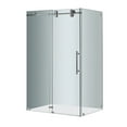 thumbnail image 3 of Aston SEN979-SS-48-10 48 in. Frameless Sliding Shower Enclosure, Stainless Steel Hardware, 3 of 7