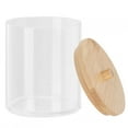 2024 Transparent Spice Seasoning Bottles Cotton Swab Storage Box with