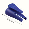 thumbnail image 4 of Divisor de anillo de libro azul, abridor de anillo de carpeta, herramienta de abridor de cierre de anillo de carpeta duradero, abridor de carpeta de hojas sueltas, 1 ud., 4 of 5