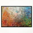 thumbnail image 2 of Designart ' Board Stained Abstract Art ' Abstract Framed Canvas Art Print, 2 of 3