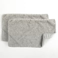 thumbnail image 2 of Lush Decor Neo Boucle Lumbar Throw Pillow Cover 2 Piece Set 14" W x 24" L Gray - Rectangle Pillow - Soft Fluffy Pillow Cover- Textured Decorative Pillows For Bed, Couch or Chair, 2 of 5
