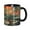 Black, variant on Moody Roses Coffee Mug Fun Custom Ceramic Mugs 11oz Black