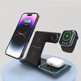 thumbnail image 2 of Cargador Inalámbrico 3 en 1 para iWatch Series, iPhone, AirPods, 2 of 3