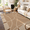 Brown, variant on Wondiair 4x6 Boho Area Rug for Living Room, Washable Non-Slip Farmhouse Faux Jute Rug for Bedroom, Dining Room