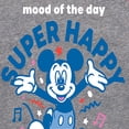 thumbnail image 3 of Disney - Mickey & Friends - Mood of the Day - Super Happy - Toddler And Youth Girls Raglan Graphic T-Shirt, 3 of 5