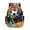 Abstract Splatter, variant on Dinosaur Bus Print Kids Backpack for Boys Girls, Lightweight Bookbag High School Kindergarten College with Large Capacity Adjustable Straps