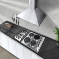 thumbnail image 3 of Tricombo con parrilla de gas, parrilla eléctrica y campana de pared tipo moño Supra ETNA, 3 of 8