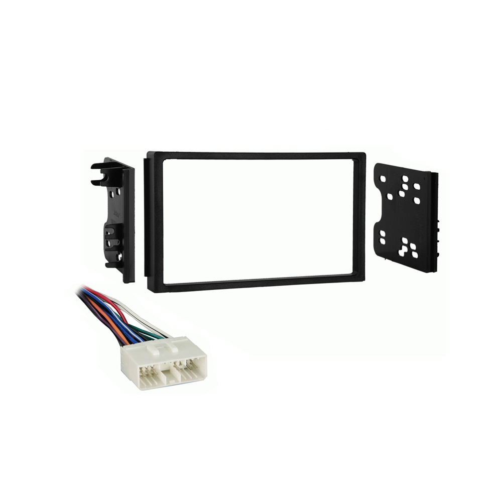 Double DIN Stereo Install Dash Kit For Ford F-150 1997-1998 – Metra Radio Harness