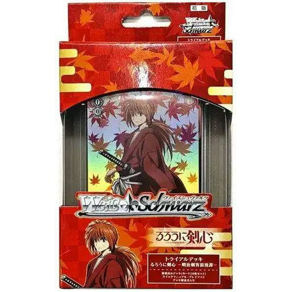 Weiss Schwarz Trading Card Game Rurouni Kenshin Trial Deck