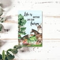 thumbnail image 6 of Life Is Better on The Farm Wood Sign Farm Animals Horse Watercolor Rustic Wooden Signs 12x8in Retro Country Wooden Board Preservative Wooden Board Decor for Door Outdoors Bar Bedroom, 6 of 6
