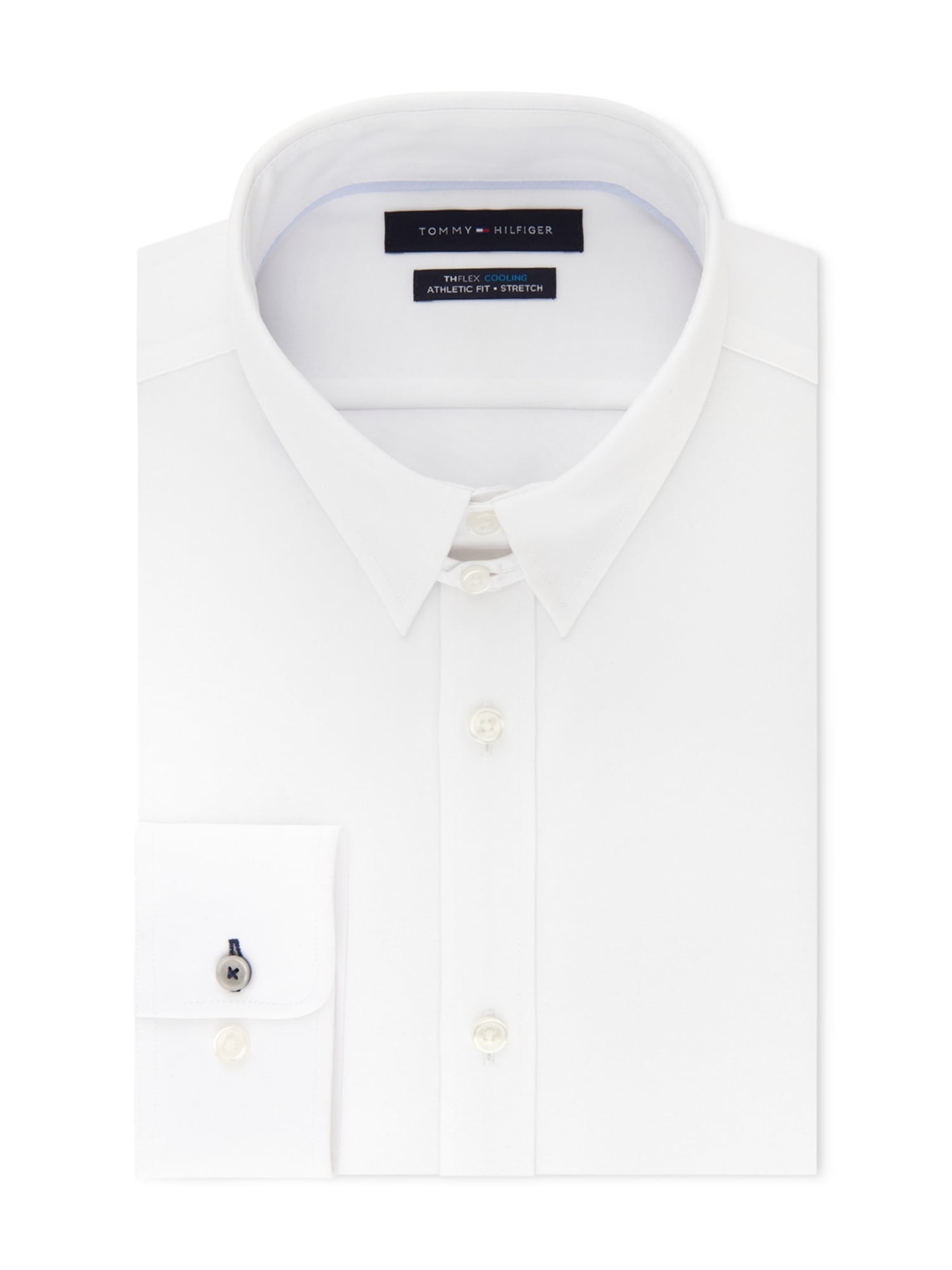tommy hilfiger mens white dress shirts